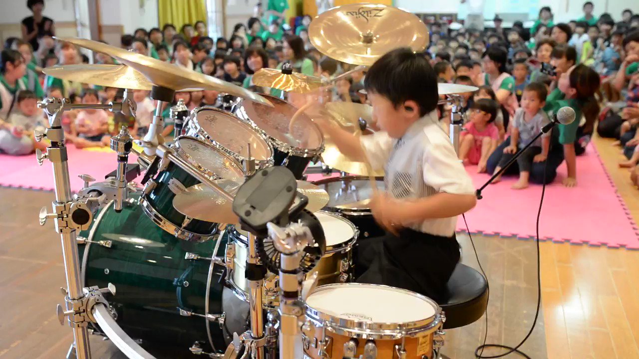 ８歳ドラマーとらたろう (@Dr_Tora_) / Twitter