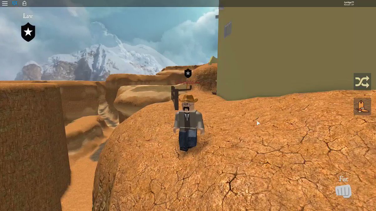 Tyridge77 On Twitter An Early Lasso System For My Open World Wild West Project Lawmen Will Be Able To Capture Wanted Outlaws With A Lasso Players Can Break Free Of Lassos They - the wild west roblox update