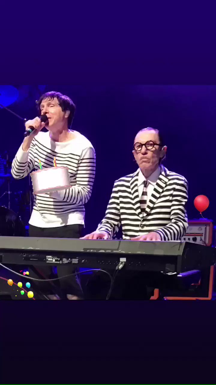 Happy Birthday to the genius that is :  Ron Mael     
