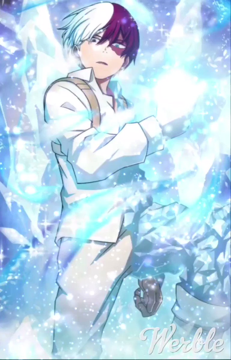 りう 画像加工 ヒロアカ 轟焦凍 ダイナミック壁紙