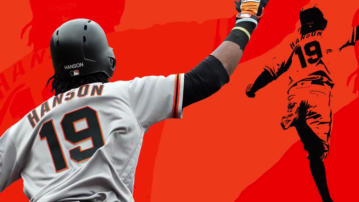 Hanson. Base. Hit.   Belt scores and we're back in front!    #SFGiants https://t.co/IDqYiQVlkJ