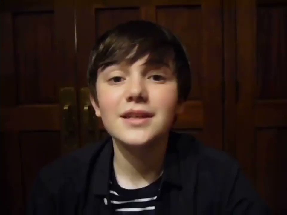  Hi 14 year old greyson chance wants to sing happy birthday to you 