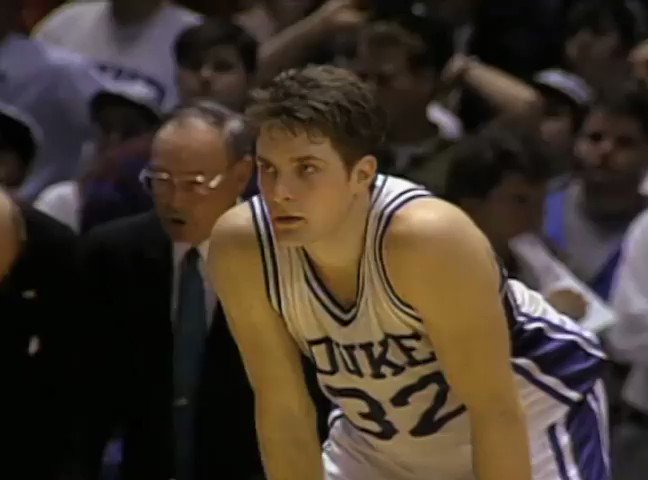 Happy 49th birthday Christian Laettner, relive his famous \"The Shot\" moment. (1992 Duke vs. Kentucky Basketball) 