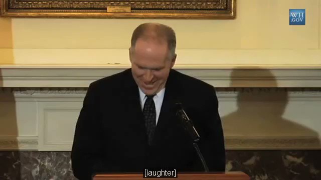This explains a lot...
John Brennan opens up about his Mus!im Faith.
“A faith of peace and tolerance and great diversity...”
Another Islamic sympathizer put in place by Obama for a takedown from within our own Government.
Wake up America!
#Cody45🐯
