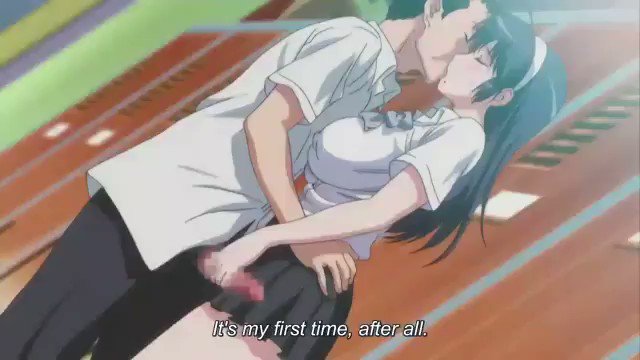 エロアニメキス When The Girls Are Trying To Take His First Kiss (H) Anime ...
