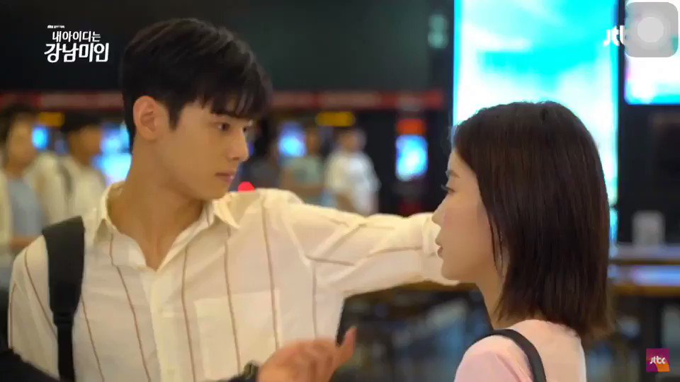 ทำไมเบื้อหลังมันมุ้งมิ้งจังว้อยยยย ฮืออ ใจบางไปหมดแล้ว น่ารักไปหมด 😫❤️❤️❤️ #myidgangnambeauty #MyIDisGangnamBeauty