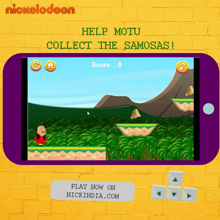 Nickelodeon India On Twitter Help Motu Grab All The Samosas