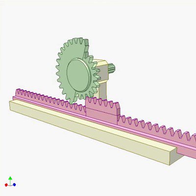 Rack Pinion Mechanism