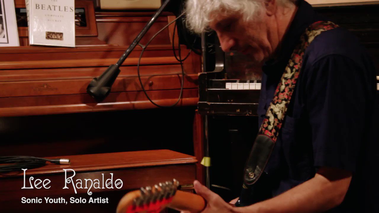 Happy Birthday to Sonic Youth\s imperious guitarist Lee Ranaldo! 