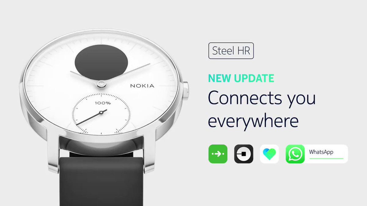 nokia steel hr whatsapp