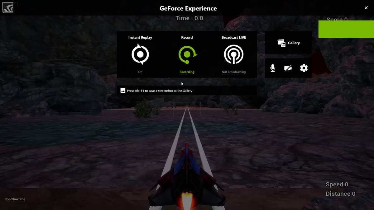 UE4 custom physics, procedural map generation, physic thrusters on