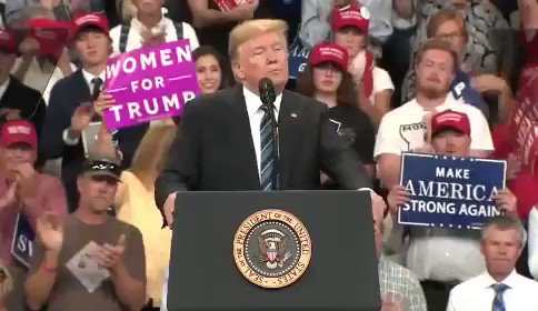 Susan Simpson (@TheViewFromLL2) on Twitter photo 2018-09-08 18:00:13 When you realize halfway through a Trump rally that the people in the bleachers need to be peppier and blonder. When you realize halfway through a Trump rally that the people in the bleachers need to be peppier and blonder.