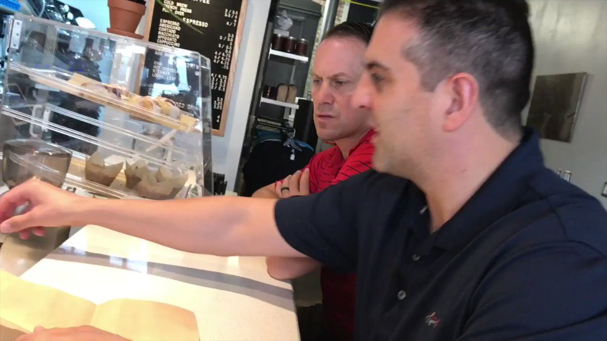 We have never had coffee like this. @blackbeardroast in Greenville, NC gave us a lesson in the pour over.
@reneingoglia and I are now coffee aficionados.
#Travel #Coffee @ESPNCFB @ESPNU