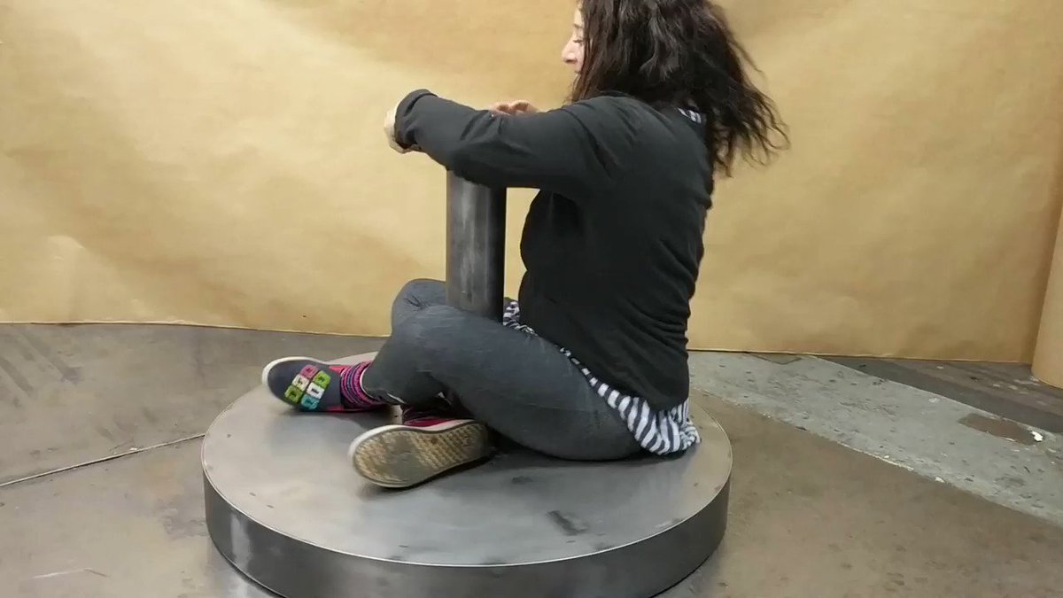 Sophi Kravitz We Made An Adult Size Sit N Spin This Is An Incomplete Prototype Still Needs Wood Paint Leds It Will Have Some Pov Etc It Was Super Fun