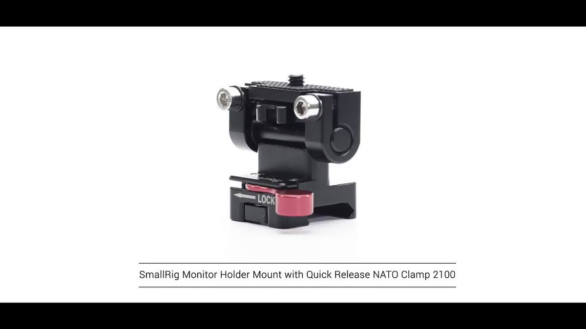 Smallrig China On Twitter Smallrig Dslr Monitor Holder With Nato