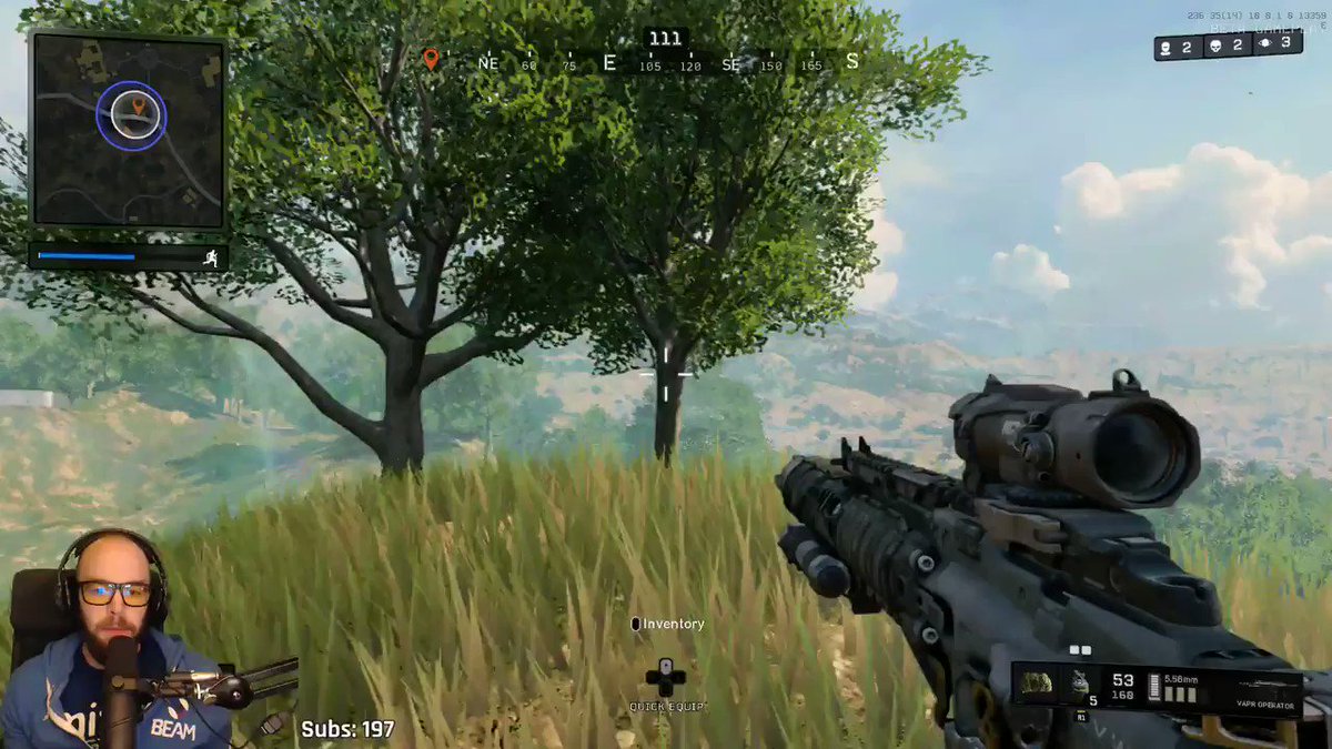 Congrats to @MAGNETRON_ on the #PS4 #MixerSolos @CallofDuty #Blackout Victory!
Courtesy of #MixerClips:
https://mixer.com/MAGNETRON?clip=IxaMyfNLWU6oN41MK_ly5A …