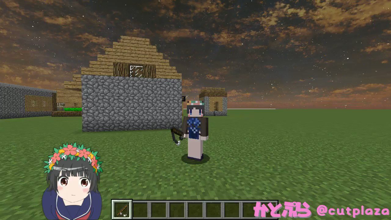 かっぷらさんのマイクラ動画 Twitter