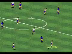 Throwback to FIFA94, when you could run away from the referee to avoid a booking ๐คฃ