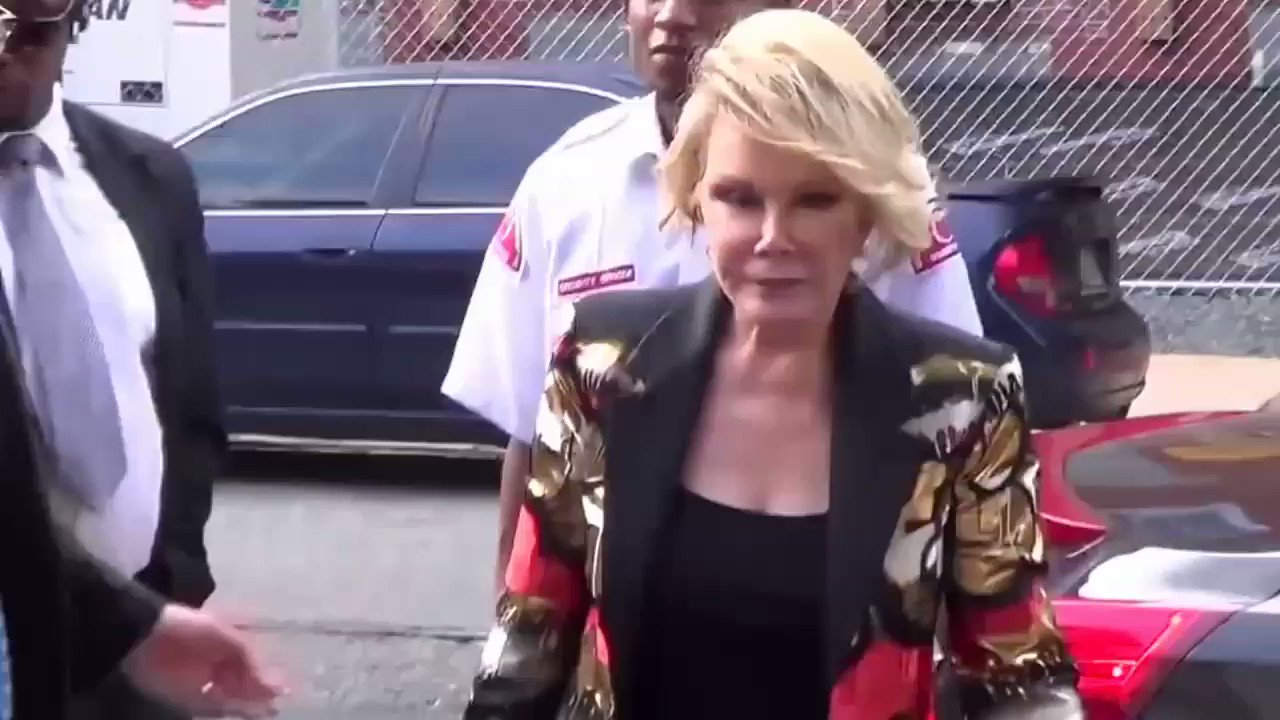Happy belated Birthday, Joan Rivers. June 8, 1933 - September 4, 2014. 