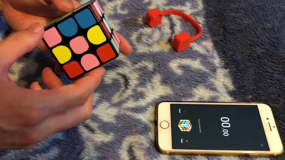 すっすごい！ルービックキュープがスマホと連動できるの？！驚きます。