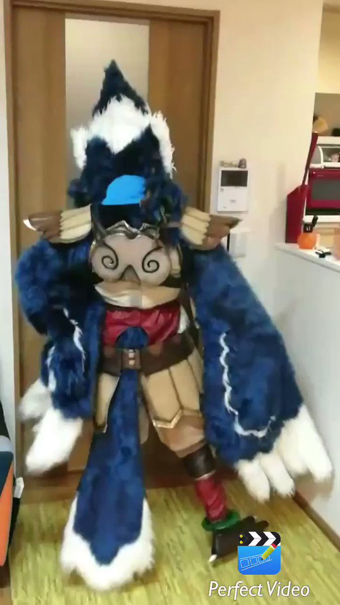 夜月 コスプレ衣装屋さん ゼルダの伝説ブレスオブザワイルド リーバルのコスプレ衣装できました 武器は撮影当日 来週の月曜 で 夜月のリーバル制作