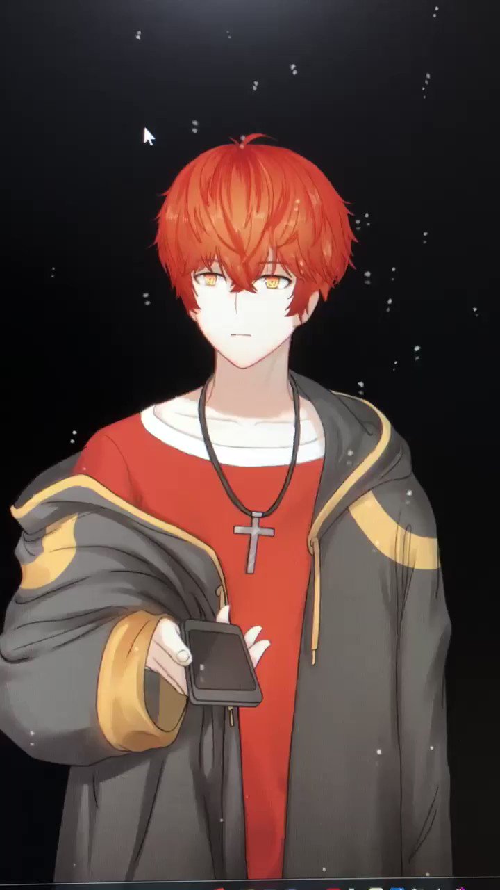 梦子 Mysticmessenger I M Finally Able To Release An Interactive 707 You Can Interact With Him With Just A Click Of The Mouse Or A Touch Of Your Finger This Live