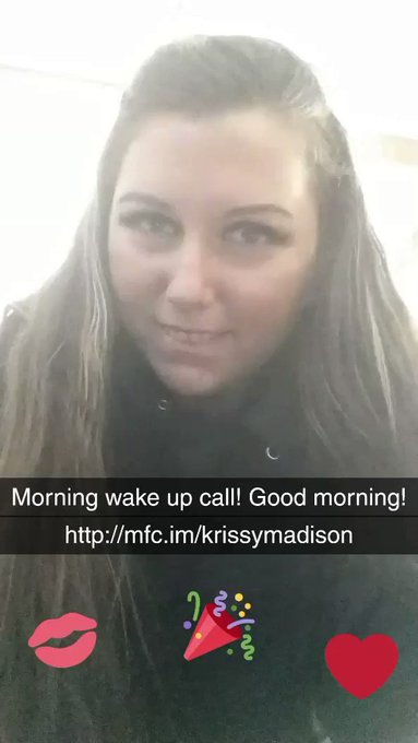 Good morning! It's ur sweetie wake up call! Get ya ass out of bed!! Lol. Jk. But yea here's a Lil clip