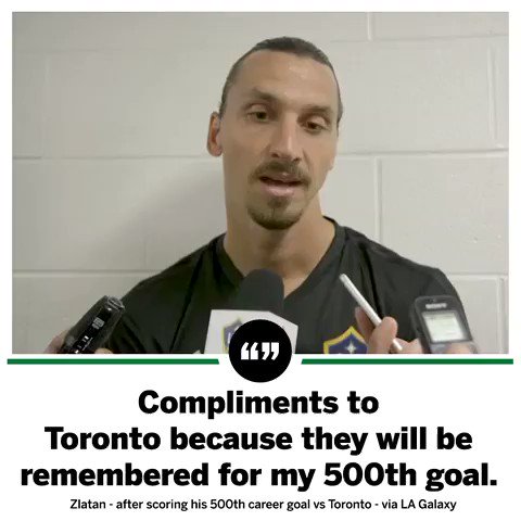 Classic Zlatan.