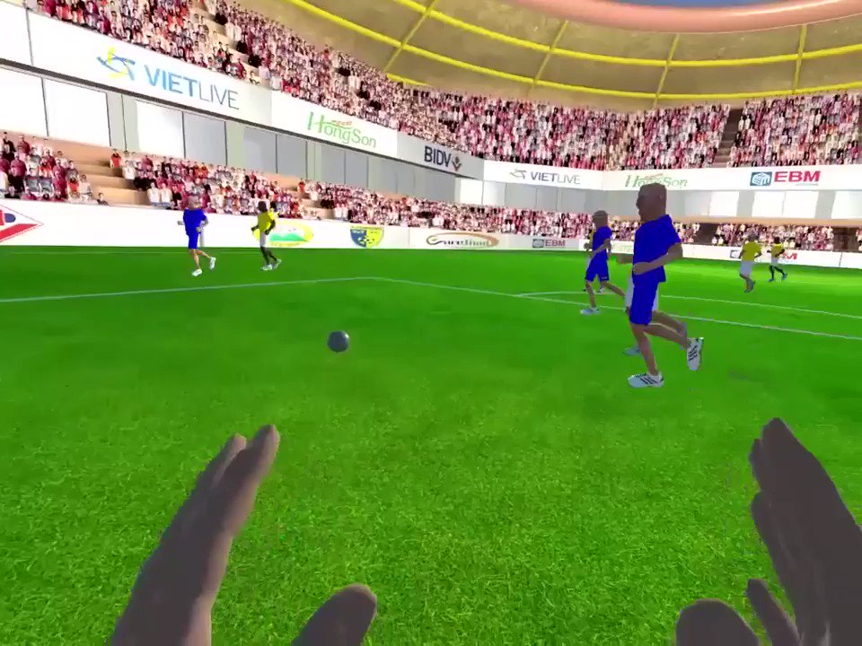 Hisabilly 300円だったから Goalkeeper Legend っていうサッカーのゴールキーパーになるvrゲームを買ってみた 超微妙だし コッチがキャッチしてるボールをゴールにねじ込んでくる相手選手には草しか生えない Hisabilly 300円だったから Goalkeeper Legend っていうサッカーのゴールキーパーになるvrゲームを買ってみた 超微妙だし コッチがキャッチしてるボールをゴールにねじ込んでくる相手選手には草しか生えない