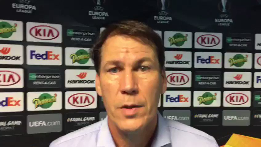 Olympique de Marseille (@OM_Officiel) on Twitter photo 20/09/2018 20:01:33 🎥La réaction de @RudiGarcia sur le match du soir face à l’@Eintracht 👇 #OMSGE #UEL 🎥La réaction de @RudiGarcia sur le match du soir face à l’@Eintracht 👇 #OMSGE #UEL