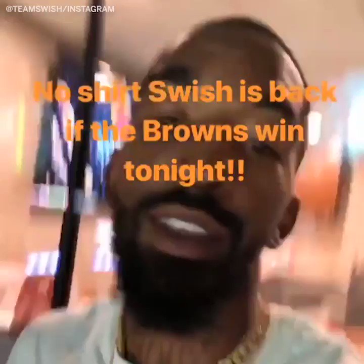 SportsCenter (@SportsCenter) on Twitter photo 21/09/2018 04:24:00 π¨ SHIRTLESS @TheRealJRSmith BACK FOR THE BROWNS WIN π¨ π¨ SHIRTLESS @TheRealJRSmith BACK FOR THE BROWNS WIN π¨