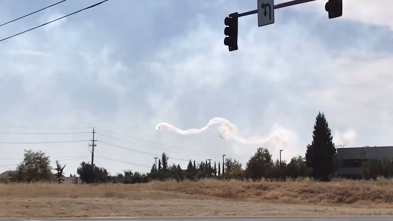 Doug Hoffner on Twitter "Corkscrew at the Mather Air Show. View from