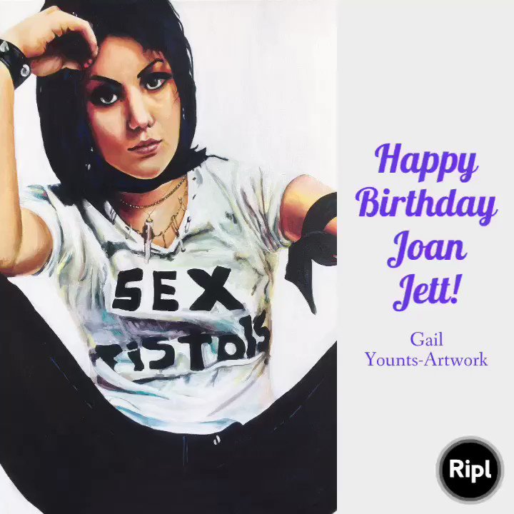 Happy 60th Birthday to the legendary Joan Jett! 