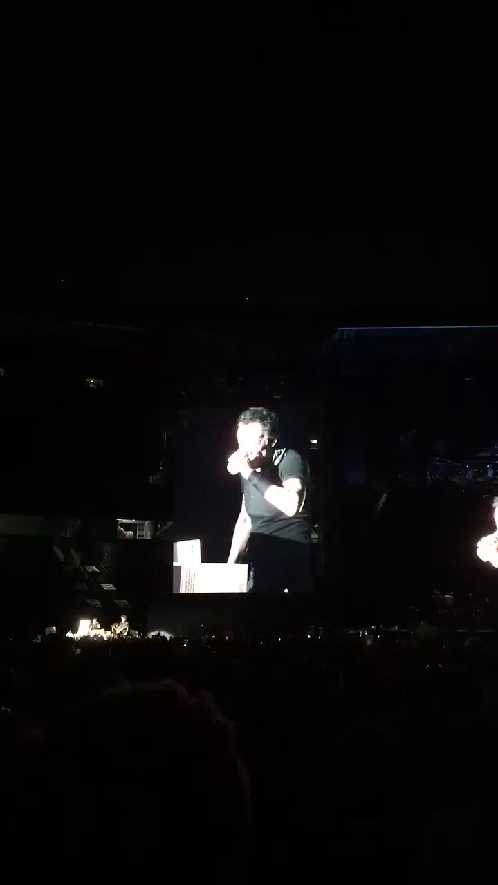 Happy birthday Bruce Springsteen. Here s a video I took of him chugging a beer and taking his time with it... 