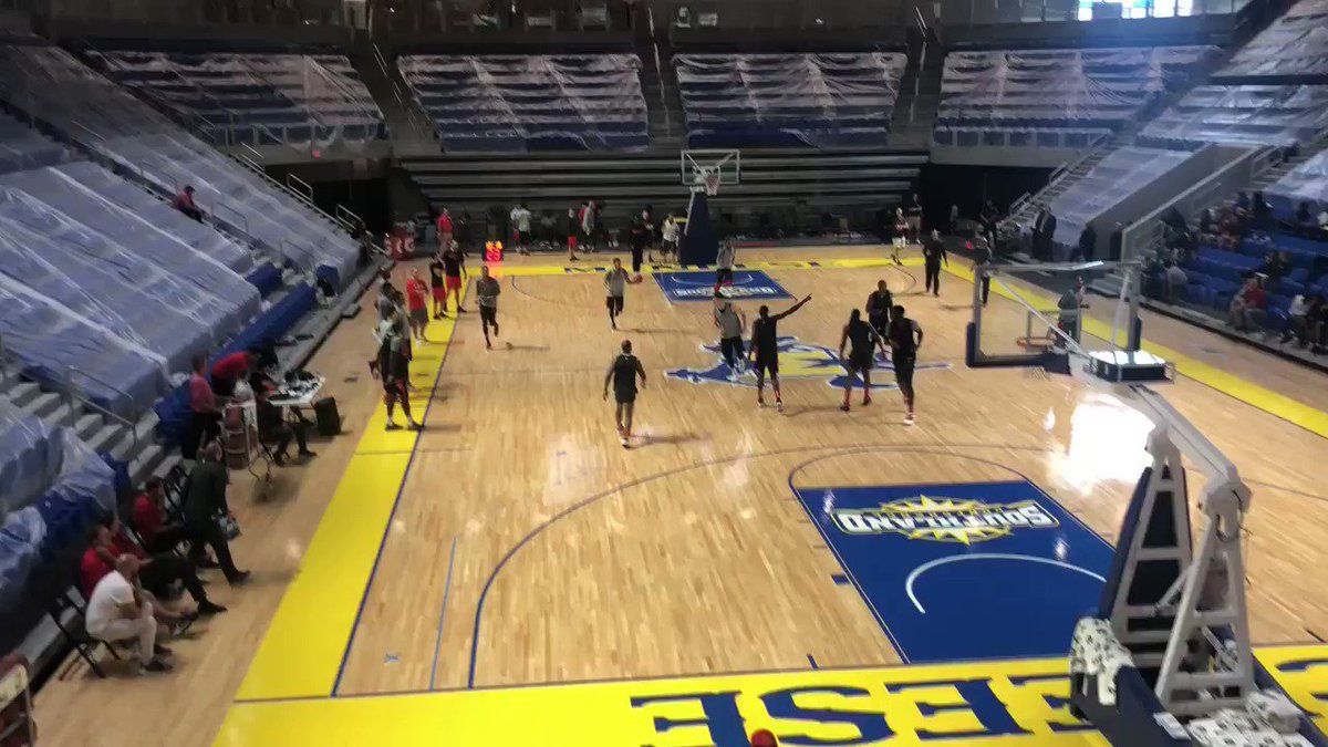 Isaiah Hartenstein showing his shooting stroke ft. @espn_macmahon color commentary