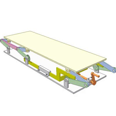 Lift of Double Parallelogram Mechanism