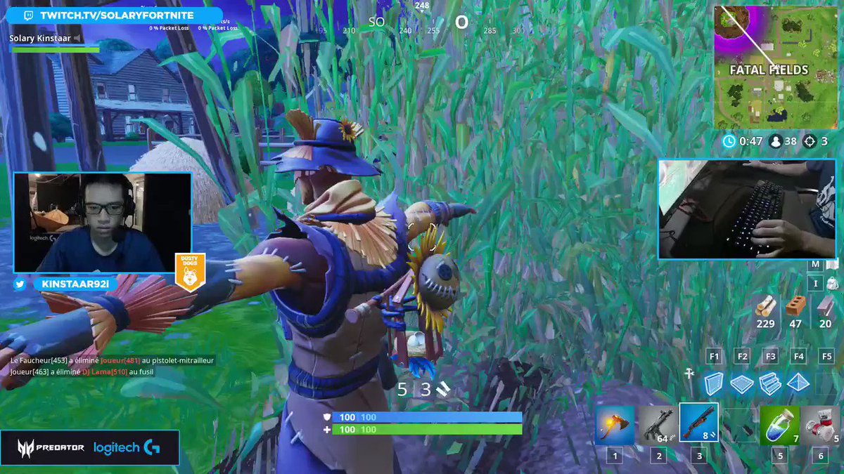 Fortnite epouvantail