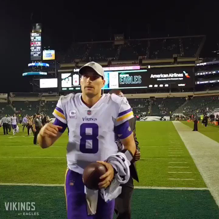 Heading home with the W!  #Skol https://t.co/FlHASSlwLC