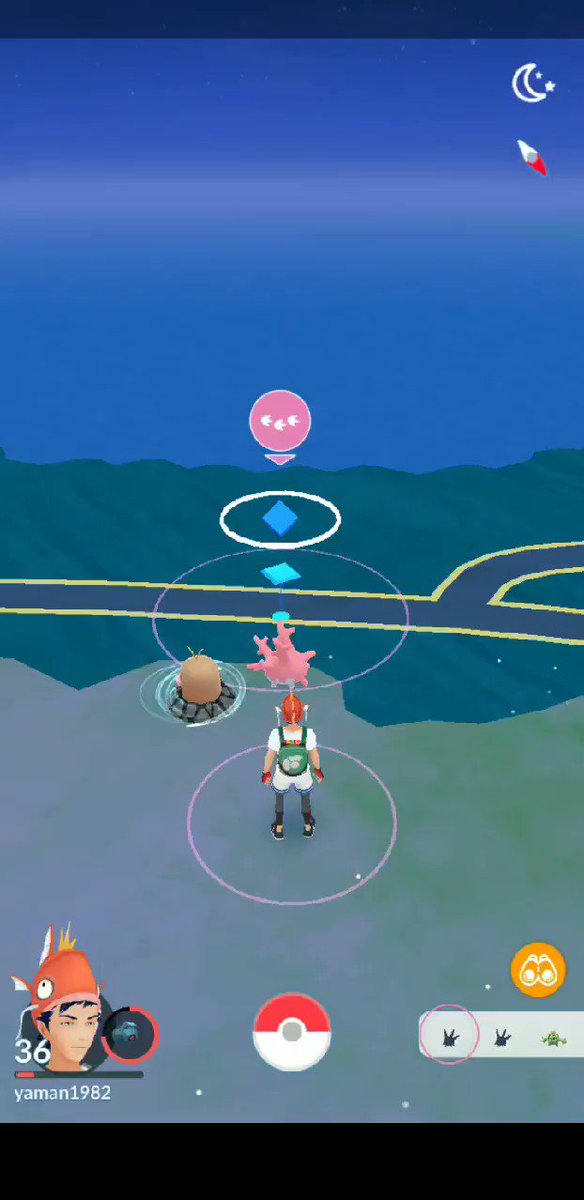 ポケモンgo 沖縄プレイ日記 サニーゴ取ってきた 食レポもあるよ Mangaism