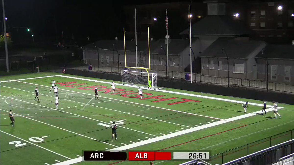 Absolute GOLAZO from @Arcadia_MSOC Daniel Tittlemayer in the first half against Albright tonight!! #SCTop10 @ESPNFC