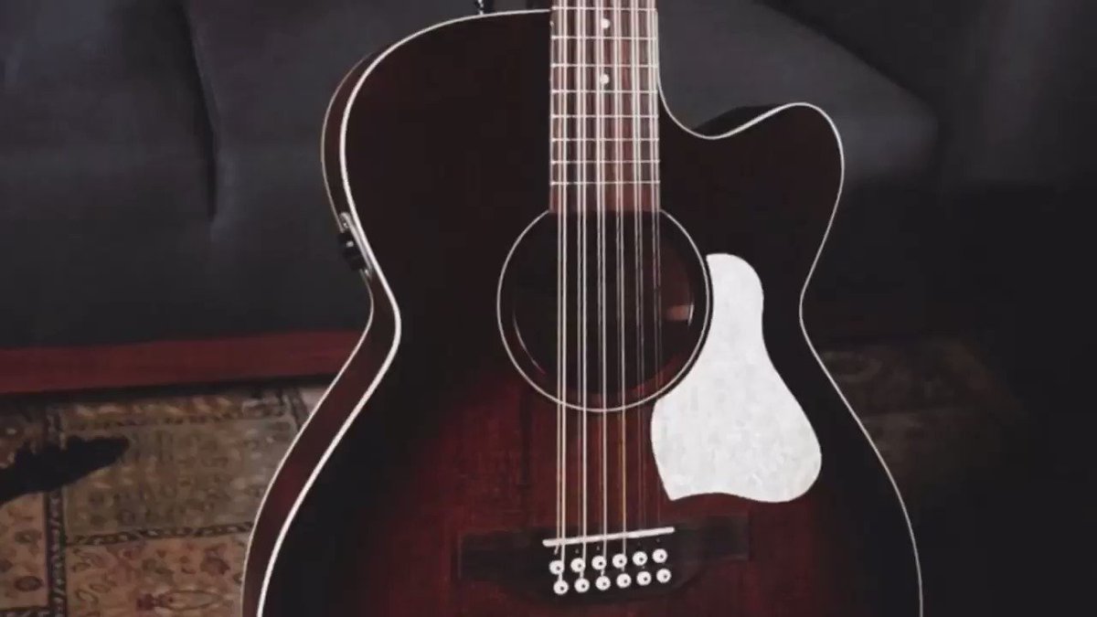(FULL DEMO VIDEO: https://www.youtube.com/watch?v=oXrx-ueb59o …)
The Art & Lutherie Legacy CW 12 offers excellent playability with a vintage feel. The addition of a cutaway offers easy access to the upper frets, while the comfortable Concert Hall body size makes this 12-string a dream to play.
