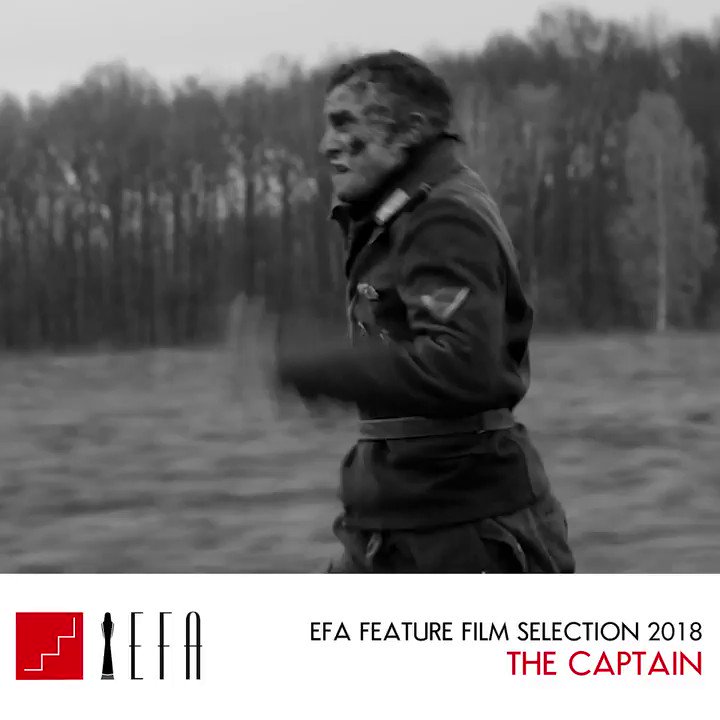 In the last moments of WWII, a German soldier fighting for survival finds a Nazi uniform and takes on the monstrous identity of the perpetrators he is trying to escape from.
A to Z #EFA2018 Feature Selection:THE CAPTAIN (DER HAUPTMANN) by Robert Schwentke http://bit.ly/EFA2018TheCaptain …