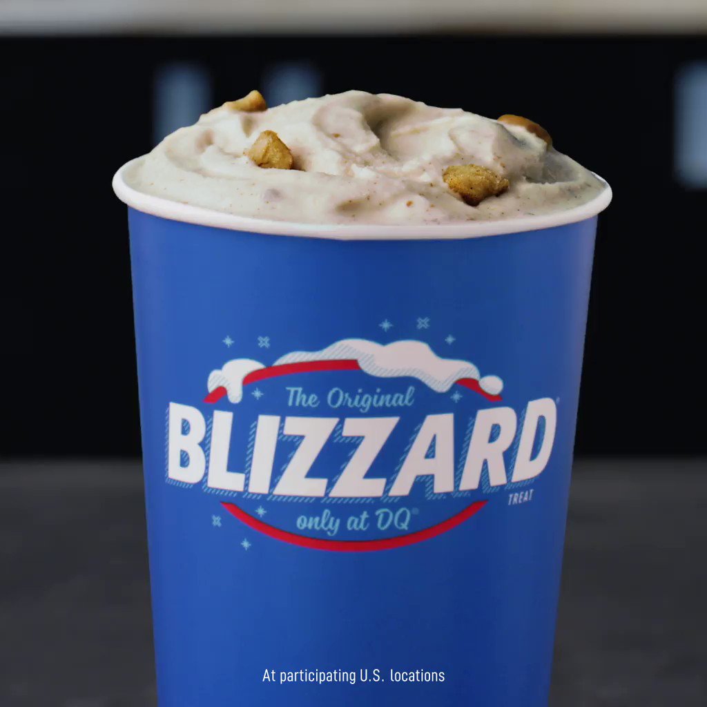 Dairy Queen on Twitter "I am the new cinnamon sugar Snickerdoodle Cookie Dough BLIZZARD Treat