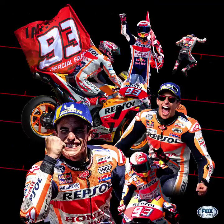 Marcmarquez93 Is The 2018 Motogp World Champion Motogp Mm93 Fox Sports Asia Scoopnest
