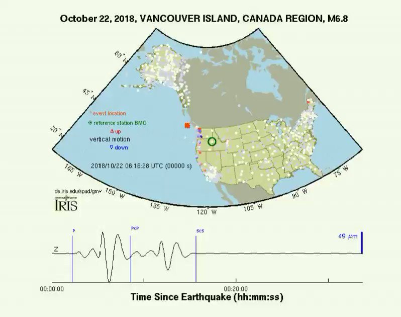 IRIS Earthquake Sci on Twitter "Ground motion visualization for the