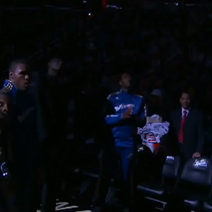An important moment in history. Happy birthday to John Wall. 