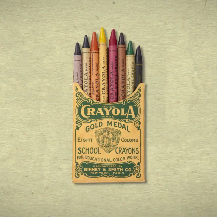 Camion pesado Terapia milagro first crayola crayons 1903 alquitrán