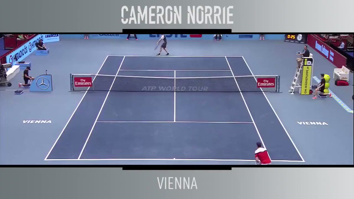ATP World Tour (@ATPWorldTour) on Twitter photo 24/10/2018 08:24:22 ⚡reaction time from @cam_norrie... Watch the @ErsteBankOpen on @TennisTV 📺 ⚡reaction time from @cam_norrie... Watch the @ErsteBankOpen on @TennisTV 📺
