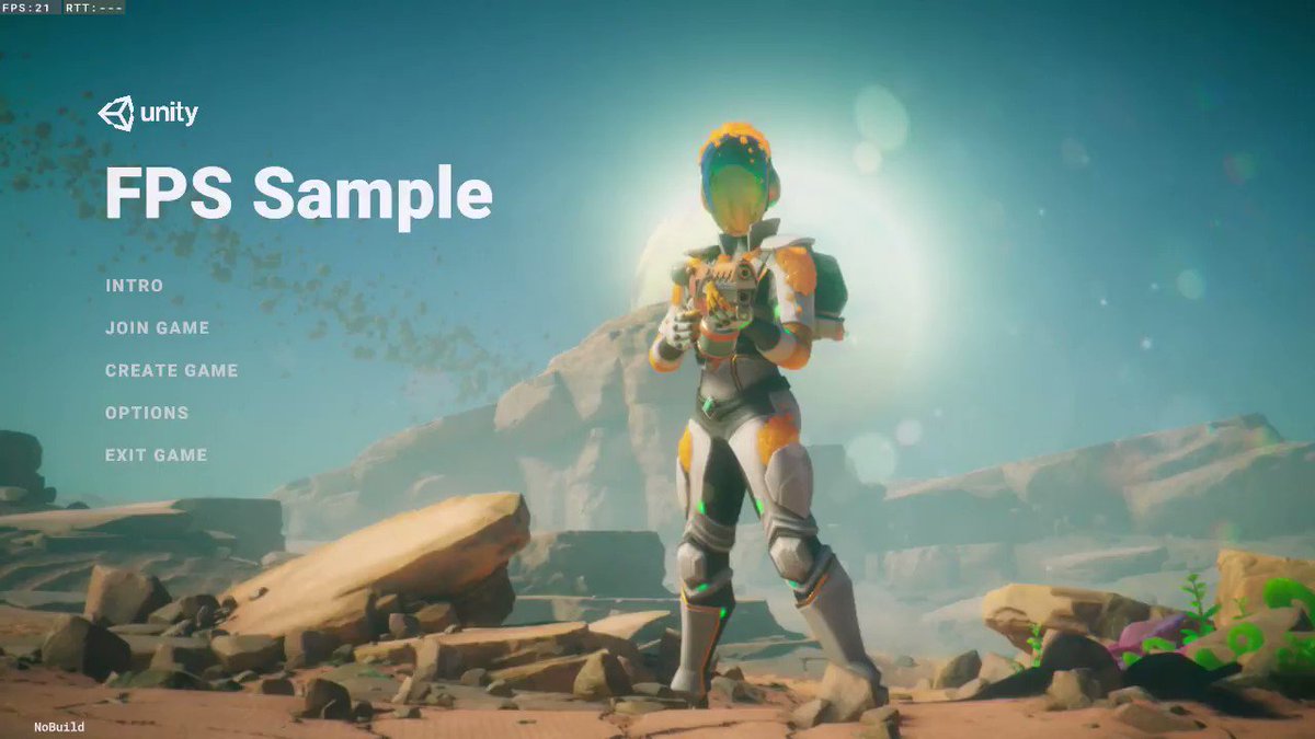 how to download unity fps sample