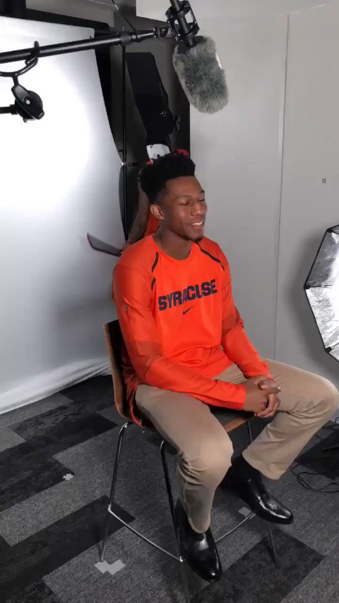 Attempt number two didnt’t go much better 😂 #ACCMediaDay
@tyusbattle1 x @frank1howard
@Cuse_MBB